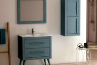 Muebles De Baño Con Patas O2d5 Impresionante Muebles De Bano Color Turquesa Azul Mueble
