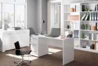 Muebles De Despacho Y7du Pack Muebles Despacho Color Blanco Brillo 1 Escritorio 1 Aparador 2