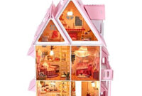 Muebles En Miniatura Para Casas De Muñecas 8ydm Casa De MuÃ Ecas De Madera Amueblada Regalos Curiosos