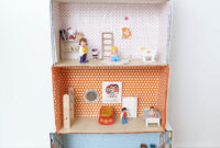 Muebles En Miniatura Para Casas De Muñecas Q5df Casa De MuÃ Ecas Reciclando Cajas La Casa atelier