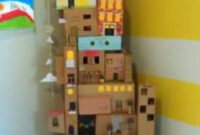 Muebles En Miniatura Para Casas De Muñecas Txdf Casas Para MuÃ Ecas Recicladas Con Cajas De CartÃ N