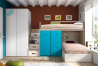 Muebles Literas Ipdd Dormitorio Juvenil Con Litera Serie formas Color Blanco Beige Y