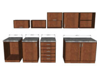 Muebles Modulares Cocina Q5df Muebles Modulares Para Cocina De 60 3d Warehouse