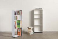 Muebles Para Libros Ftd8 Librerias Muebles 30 Cm Para Libros Cds Metal Blanco 4 Niveles