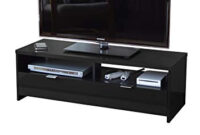 Muebles Para Television H9d9 Berlioz Banco Mueble Para Tv Aglomerado De Madera Color Negro