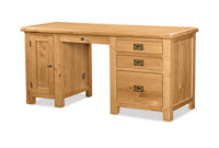 Oak Furniture J7do Salisbury Oak Double Desk