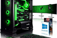 Pc sobremesa Gaming Jxdu Vibox Venom Gl780t 33 Gaming Pc ordenador De sobremesa Con CupÃ N De