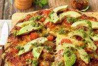 Pizza Vegetal O2d5 Pizza Ve Al Con Pesto Aguacate Y Espinacas Lecturas