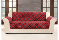 Plaids sofa O2d5 Red Furniture Flair Tartan Plaid sofa Cover Sure Tar