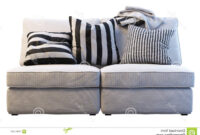 Plaids sofa U3dh Ikea Kivik sofa with Plaids and Pillows Stock Image Image Of