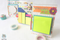 Post It Escritorio U3dh Decora Tu Escritorio Con Un soporte Para Post It FÃ Cil Y EconÃ Mico