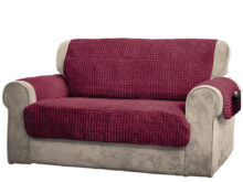Puff sofa Txdf Burgundy Puff sofa Furniture Protector 9050sofaburg the Home Depot
