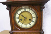 Relojes Antiguos De sobremesa O2d5 Antiguo Reloj AlemÃ N De sobremesa De Madera Mar Prar Relojes