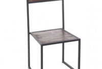 Silla Metal H9d9 Silla Restaurante Loft Estilo Industrial Hierro Madera soho Patin
