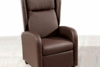 Sillon Reclinable Carrefour Irdz SillÃ N Relax Sena Polipiel Color MarrÃ N Las Mejores Ofertas De