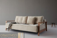 Sofa Alto Xtd6 Innovation Alto Dual with Ran Arms sofa Bed In 544 Oatmeal Chenille