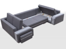 Sofa Bajo Drdp Spacious U Shaped sofa Bed with 3 Storages Baia