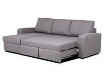 Sofa Cama Cheslong X8d1 sofÃ Chaiselongue Tapizado Y Reversible Con Cama Y ArcÃ N Hide