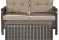 Sofa Mimbre Q5df 4 Pcs Outdoor Patio Rattan Wicker Furniture Set sofa