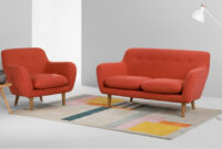 Sofa Retro Dddy Dylan 2 Seater sofa Retro orange Made