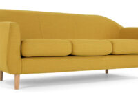 Sofa Retro Qwdq Tubby 3 Seater sofa Retro Yellow Made