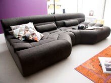 Sofa Xxl S5d8 Big sofa Tara Stoff Grau Mit Kissen sofa Outlet