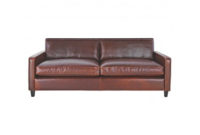 Sofas Chester 87dx Chester Tan Leather 3 Seater sofa Dark Stained Feet