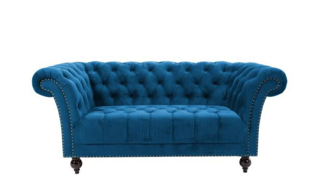 Sofas Chester U3dh Birlea Chester 2 Seater Fabric sofa Blue sofas Argos
