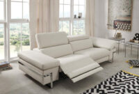 Sofas De Relax H9d9 sofÃ Relax De En Piel De DiseÃ O Modelo Miami Color Blanco Sidivani