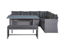 Sofas En Carrefour Nkde Wicker Corner sofa Set 4 Person