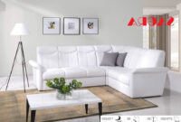 Sofas Tenerife Etdg New Bonded Geniue Leather Tenerife Corner sofa White Grey Brow