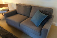 Sofass E6d5 2x Grey Cloth sofass In totnes Devon Gumtree