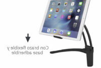 Soporte Para Tablet Rldj soporte Metalico Para Tablet De Brazo Flexible Con Base Adherible