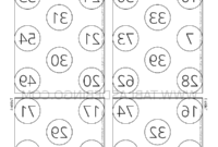 Tabla Del 4 U3dh Tablas De Bingo Personaliza Descarga En Pdf E Imprime