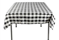Table Cloth 3ldq Square Table Cloths Black White Checkered Pattern