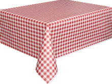 Table Cloth Tldn Red Gingham Plastic Party Tablecloth 108 X 54in Walmart