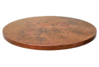 Table top 9ddf Round Copper Table top