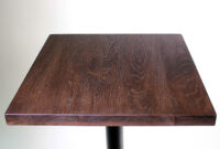 Table top Nkde solid Hickory Restaurant Table top with Stain Sir Belly