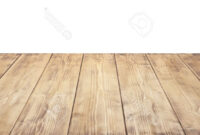 Table top Thdr Wooden Table top isolated On White Background Stock Photo Picture