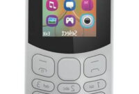 Telephone Portable 4pde TÃ LÃ Phone Portable Nokia 130 Dual Sim Gris Darty