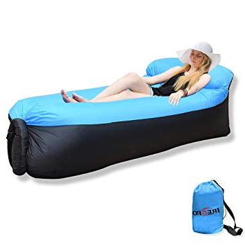 Tumbona Inflable E6d5 Iregro sofa Hinchable Tumbona Inflable Cama Con Almohada Integrada